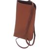 MG - MIGNOGNA GIANLUIGI - LAVORAZIONE ARTIGIANALE PELLE E CUOIO Custodia Occhiali Pelle Cuoio Lavorata A Mano, Morbida Custodia Occhiali Lettura, Borsa Astuccio Occhiali Per Donna Uomo