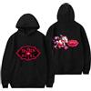 LKY STAR Hazbin Hotel Felpa con Cappuccio Anime Cosplay Sweatshirt Manica Lunga Hoodie per Ragazzi Ragazze Pullover