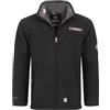 Geographical Norway Distribrands Ubolt Men - Uomo Warm Thick Fleece Zip - Uomo Warm Winter Sweatshirt Jacket Soft - Felpa A Maniche Lunghe Foderata - Ideale Autunno Inverno