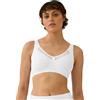 Naturana® Soft-BH con inserto in mesh, bianco, 3B