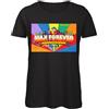 Bughyprint Tshirt Maglia Maglietta Cotone Donna Casual Girocollo Max Forever Max PEZZALI 883 STADI 2023 2024