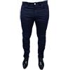 Battistini Mapo Jeans Pantaloni Uomo Battistini Jeans Blu calibrato Taglie Forti Casual Regular Fit Made in Italy (48)