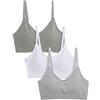 Marks & Spencer Bralette Senza Ferretto e Senza Cuciture - Confezione da 3 da Donna Verde