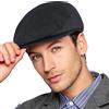 Wantonfy Berretto Piatto da Uomo Newsboy Berretto Baschi Scozzesi British Style Retro Coppola Cappello Strillone Paraorecchie Ivy Caps Invernale Auttuno