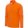 NSTF Polo Maglia da Uomo Cotone Manica Lunga Fino alla 6XL Taglie Forti Oversize (5XL, Arancione)