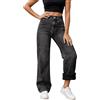 Generico Jeans donna larghi Jeans Felpati Donna Denim Imbottiti Termici Invernali Jeans Skinny Vita Alta Elasticizzati