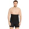 FINN Mutanda Contenitiva per Uomo con Effetto Pancia Piatta - Boxer Modellante a Vita Alta in Cotone - Guaina Contenitiva Uomo Nero S