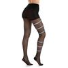 Gi&Gi Collant Donna Compressione Graduata velati 140 den, Calze Contenitive Modellanti 18-21 MMHG (IT, Testo, XL, Regular, Regular, NERO)