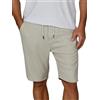 riverso RIVOliver Pantaloncini in lino da uomo, estivi, vestibilità regolare, pantaloni corti, bermuda lunghezza al ginocchio, tinta unita, bianco, blu, navy, beige, nero, verde, S, M, L, XL, XXL,