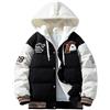 Vhersily Giacca Calda Invernale Cappotto con Cappuccio Staccabile a Vento Parka da Giubbotto Imbottito Giubbotto Giaccone Giacca Uomo Impermeabile Invernale Tinta Unita Taglie Forti