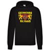 Settantallora - Felpa Cappuccio Uomo Maglia Tifoso Calcio Catanzaro Calcio - Grafica Ispirata allo Stemma con Leoni - Ultras imbattibili
