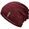 HAMUNI Berretto da donna - traspirante lavorato a maglia da uomo - Slouch Beanie Berretto con morbido interno in pile - Unisex - Classico berretto da uomo - Berretto da donna per autunno inverno e