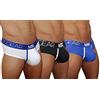 Mark7Gear Slips Uomini, 3-Pack Slips con Boost Engeneering (Push-UP)