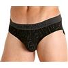 Emporio Armani Underwear Uomo Emporio Armani Brief Intimo Not Applicable, Nero Stampa EA/Black EA Print, S