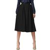 Urban GoCo Donna Svasate Una linea Gonna longuette con tasche