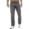 989Zé ENZO Jeans Uomo Pantaloni Casual Cotone Classic Fit con Cintura EZ399 Grigio 34W / 30L