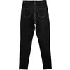 IQYU Jeans skinny da donna sexy glutei leggings da donna elasticizzati taglie forti con cerniera posteriore pantaloni jeans jeans skinny jeans svasati jeans da donna jeans a costine pantaloni in denim
