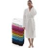 LEBENGOOD Accappatoio da Bagno Donna Uommo Spugna Morbida vestaglia Cotone