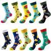 GEYIWSSXY Calzini Da Donna Uomo Calze Fantasia in Cotone Unisex Divertenti Colorato Modello Casual Calze 10 Paia
