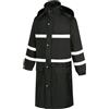 Yukirtiq Uomo Impermeabile Lungo con Cappuccio Giacca da Pioggia Cerata Antipioggia Campeggio Cappotto Poncho Impermeabile Ciclismo Giacche Resistenti All'acqua