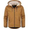 Indicode Uomini INKylian Winter Jacket | Giubbotto invernale con cappuccio foderato Rubber M