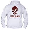 Vestin Felpa Uomo con Cappuccio Basic Top qualità Top vestibilità - Ultras Granata - Divertente Humor Made in Italy
