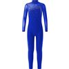 Kaerm Body da Ginnastica Artistica Ragazza con Strass Tuta Intera 1 Pezzo Bodysuit da Ballo Pattinaggio Costume di Danza Leotards Fitness Dancewear