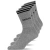 Snocks 4 Paia di Calze Spugna Uomo & Donna in Cotone Organico - Calze Uomo e Donna Sportivi Taglia 35-50 - Calzini Tennis Uomo Adatto ad Ogni Scarpe e ad Ogni Stile - Calze Palestra, Crossfit, Basket