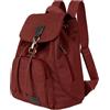 YOUNAFEN Elegante zaino in tela per le donne zaino da viaggio alla moda borsa da scuola con spazioso spazio