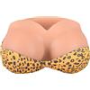 YEEFAIRY Forme Seno in Silicone Senza Spalline Bandeau Transgender Top Tubo Regolabile Laccio Elastico Crossdresser Breastplate Riempimento in Gel Trans Women (Pelle Scura, Coppa AA, Taglia M)