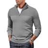 COOFANDY Maglione da Uomo 1/4 Zip Invernale