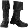 NoryNick Cloud Strife Cosplay Stivali Cloud Stivali Nero Pelle PU Scarpe Stivali FF7 Cloud Strife Costume Halloween Carnevale Cos Accessori, Nero , 45