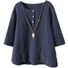 Vogstyle Donna Nuovo Tunica T-Shirt Maglietta Jacquard Top