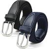 Kajeer Bambini Cintura elastica intrecciata per bambini e bambine - 2 pezzi Unisex Cintura intrecciata Cintura in tessuto elasticizzato per pantaloni jeans