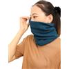 Prettystern scaldacollo tubolare sciarpa ad anello donna di 100% Cachemire Lana sciarpa tubolare collo di Cashmere blu