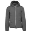 Ciabalù Giubbotto Uomo Invernale Double Face Piumino con Cappuccio Reversibile (IT, Testo, L, Regular, Regular, Nero)