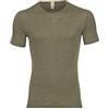 Engel-Natur, T-Shirt/Canottiera da Uomo Merino, 70% Lana (Organica), 30% Seta