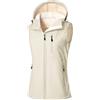 RITOSTA Gilet Softshell Donna Impermeabile Smanicato Giacca Senza Maniche Donna Leggera Antivento Gilet Sportivo Casual per l'outdoor Giacche con Cerniera e Tasca