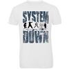 Bughyprint Tshirt Maglia Maglietta Uomo Bundle System of A Down, M