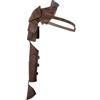 Ayztantine Spallacci in PU medievali con Cinturino Regolabile for Costume da Cosplay Spallacci in Pelle PU Vintage(Brown)