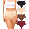 Levao Perizoma Modellante Donna Pancera Mutande Vita Alta Contenitive Slip Invisibile Dimagrante Intimo Thong Tanga Pancia Shapewear