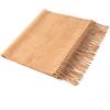 Villand Sciarpa in Cashmere Puro al 100% con Bordi Frangiati, Ampio Scialle in Cashmere Ultra Morbido per Donne e Uomini