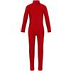 Freebily Body Ginnastica Artistica Bambina Maniche Lunghe Ballerina Vestito Danza Classica Balletto Tuta Sportiva Invernale Jumpsuit Pagliaccetto Tutine Dancewear Rosso 15-16 anni