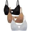 Coconuda Confezione da 3 Reggiseni Ciclamino Assortito 1