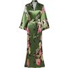 BABEYOND Babyond - Accappatoio da Donna, Maxi, Lunghi, Kimono, da Spiaggia, Motivo Pavone, Stampa a Maglia, Kimono Champagne Taglia Unica