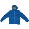 Fantasy Piumino Ecologico Giacca Leggera Cappuccio 100 grammi Uomo (Bluette, L 48 IT Uomo)