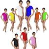 Pegasus Body In Lycra monospalla mezza manica bambina vari colori Danza Recite Made in Italy (nero, 9/10 anni)