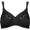 Triumph Reggiseno Elasti Cross + Cotone Nero Nero 3C