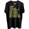 Gibi T-Shirt Nera Uomo Donna con Scritta "Predestinato Un Tempo" - Maglietta Motorsport per Formula 1 e Passione Racing (IT, Testo, M)