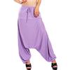 Toocool - Pantaloni Donna Cavallo Basso Harem Turca Sarouel Fitness Sport VB-1950 [Taglia Unica,Lilla]